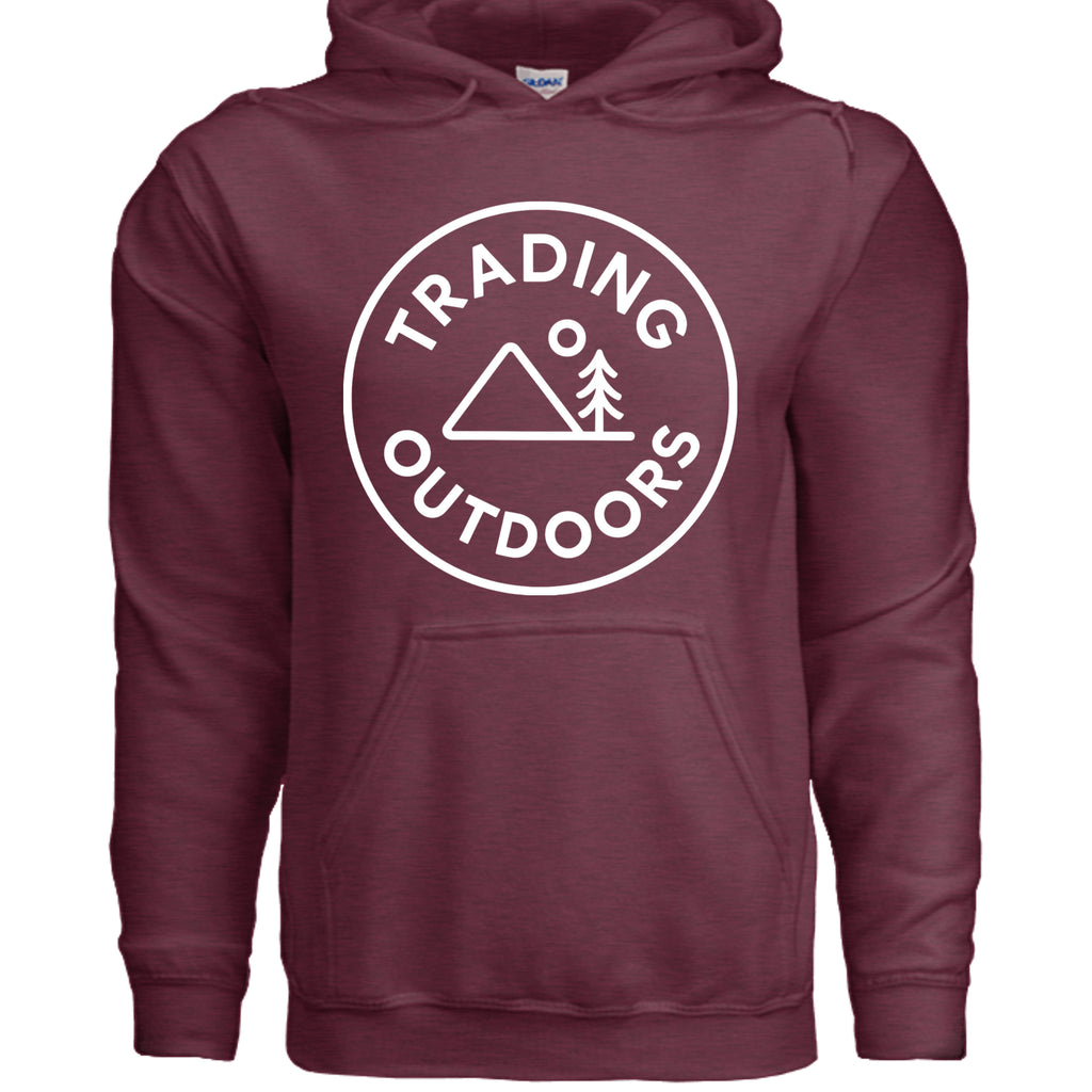 Heather Sport Dark Maroon - G185 - FRONT