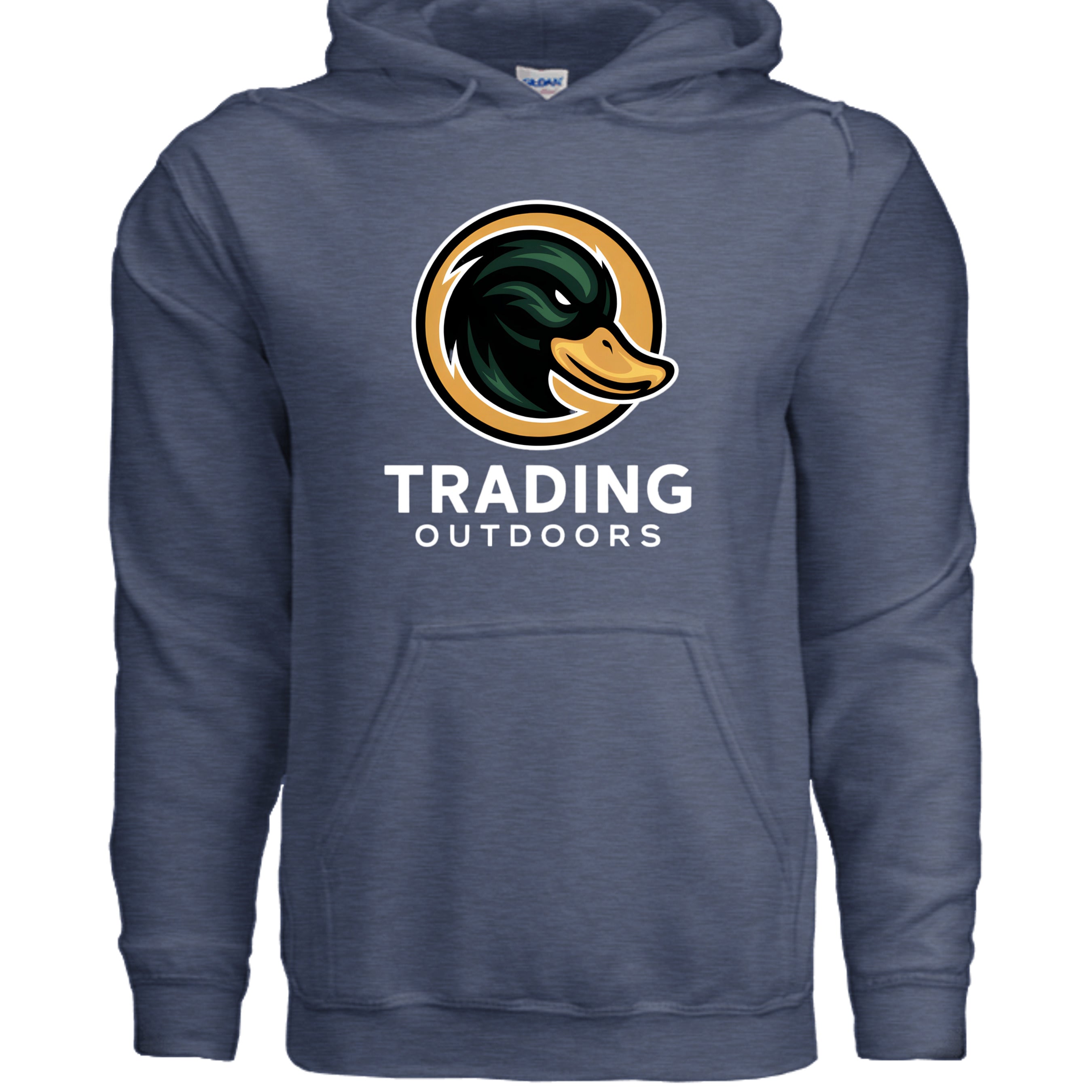 Heather Sport Dark Navy - G185 - FRONT